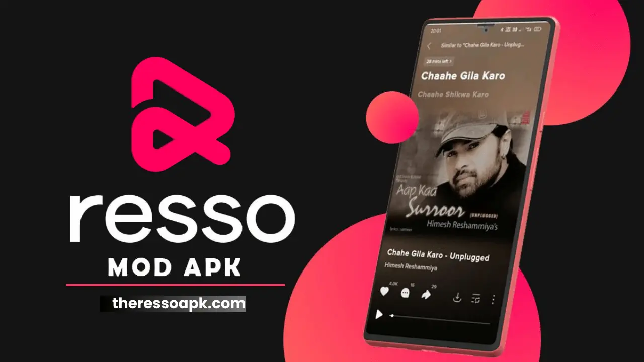 Resso Mod Apk latest v3.7.4 (Premium Unlocked) Download free